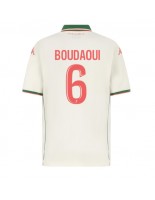 OGC Nice Hicham Boudaoui #6 Venkovní Dres 2025-26 Krátký Rukáv OGC Nice Hicham Boudaoui #6 Venkovní Dres 2025-26 Krátký Rukáv